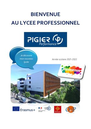 Bienvenue Au Lycée Professionnel Des Métiers (Livret Secondes) 2021 2022