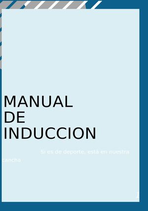 Manual De Inducción