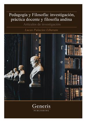 Libro de Pedagogía y Filosofía.