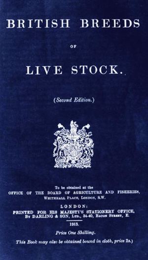 British Breeds Of Livestock, 1913