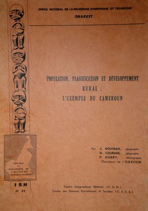 Population, Planification Et Développement Rural: Exemple Du Cameroun Par ONAREST, 1979