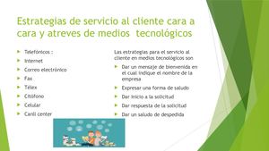 Estrategias De Servicio Al Cliente Cara A Cara