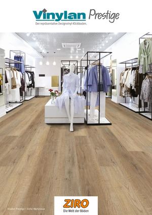 Vinylan Prestige,  Vinyl Bodenbelag - Prospekt