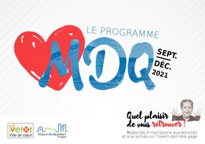 Programme Maison de Quartiers Yvetot  // Septembre - décembre 2021