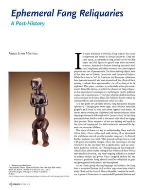 Ephemeral Fang Reliquaries A Post History Par Jessica Levin Martines 2010