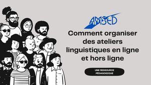 E Manuel Comment Organiser Des Ateliers Linguistique En Ligne Et Hors Ligne