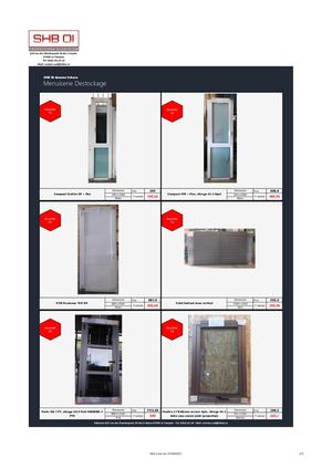 Catalogue De Produits Destockage Schuco