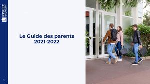 Guide des parents - Bachelor 1
