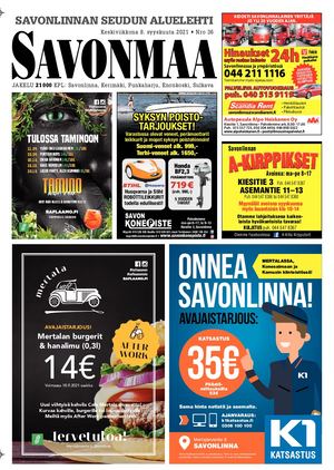 Savonmaa 36 8.9.2021