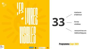 Livres visibles 2021_Programme septembre