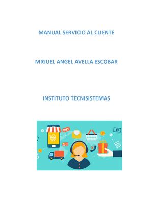Manual Servicio Al Cliente