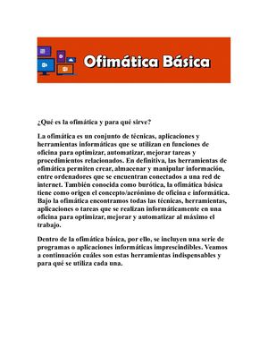 Ofimatica Basica