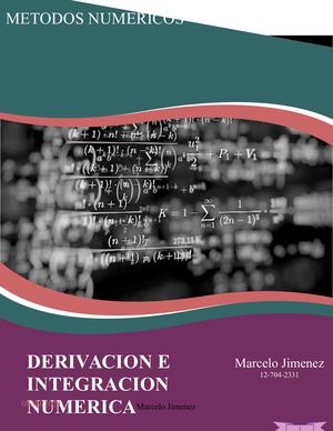 Derivacion E integracion Numerica