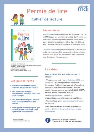 CP - Permis de lire