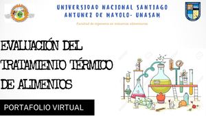 Evaluación Del Tratamiento Térmico De Alimentos 2