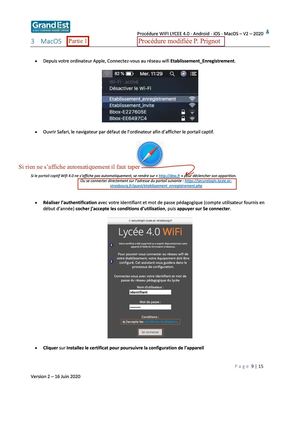 Procedure Mac Os Wifi Lycee