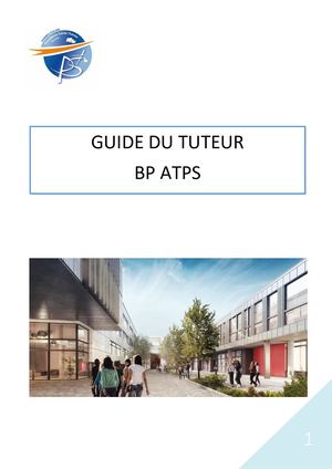 Guide Du Tuteur BP ATPS