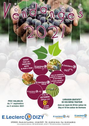 Leclerc Depliant Vendanges 2021 Page A4 Pour Epreuve