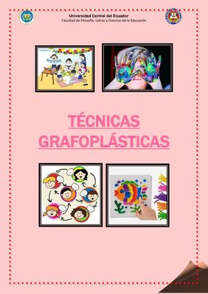 Técnicas Grafoplásticas
