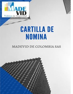 Cartilla De Nomina