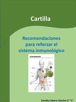 Cartilla De Recomendaciones