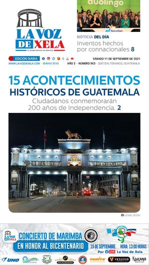 La Voz de Xela 963 09112021