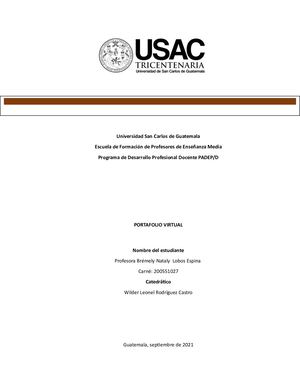 Portafolio Virtual Bremely Lobos