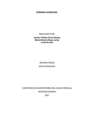 Demanda Agregada