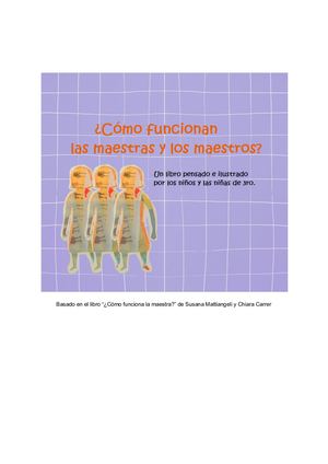 ¿Cómo funciona la maestra?