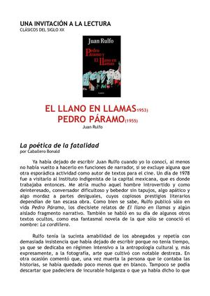 Pedro Páramo, Juan Rulfo