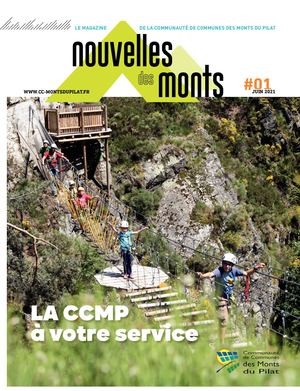 Bulletin CCMP Nouvelles des Monts n° 1 - juin 2021