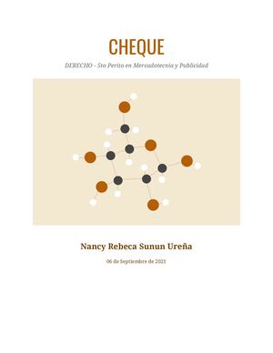 Derecho Cheques