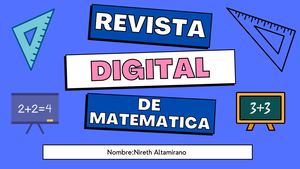 Revista Digital De Matemática