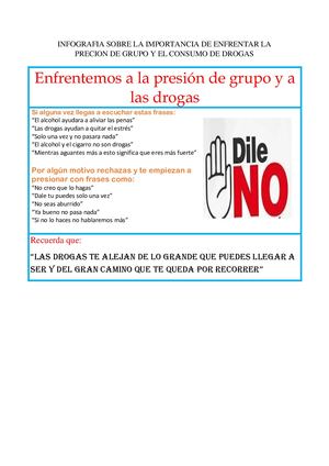 Enfrentemos A La Presión De Grupo Y A Las Drogas