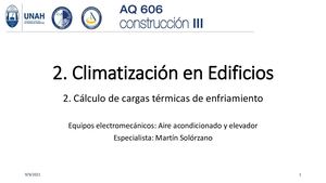 2.2. Cálculo de cargas térmicas de enfriamiento
