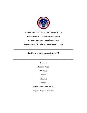 Martínez Angie Interpretación Htp