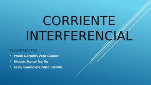 Corriente Interferencial