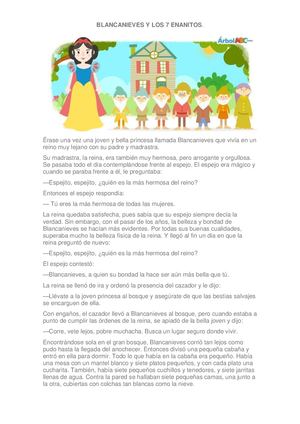 Blancanieves Y Los 7 Enanitos