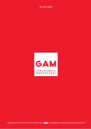 Montessori mobilier CREAMOM GAM