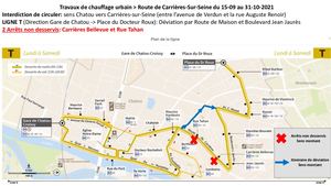 Bus en Seine | Ligne T nouveau trajet