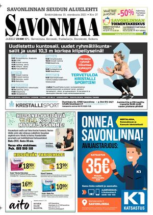 Savonmaa 37 15.9.2021