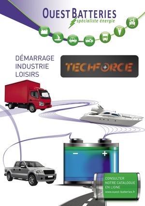 Catalogue Démarrage Industrie Loisirs TechForce