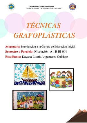 Técnicas Grafoplásticas