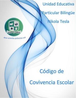 Nikola Tesla Código De Convivencia