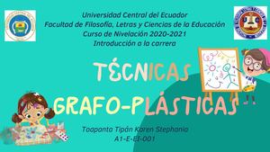 Técnicas Grafo Plásticas