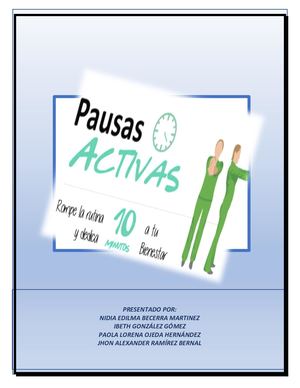 Posturas Ergonomicas Y Pausas Activas