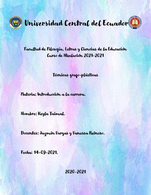 Técnicas Grafo Plasticas