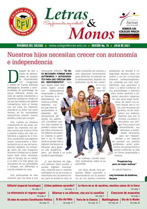 Letras Y Monos Agosto 2021