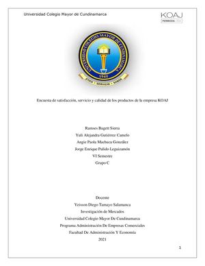 Encuesta Empresa Koaj