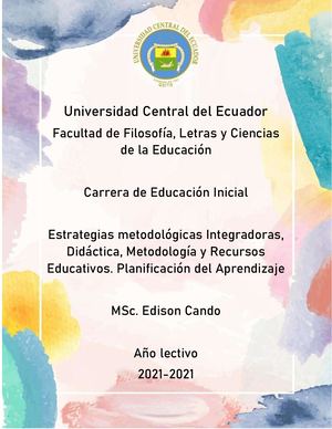 Portafolio Digital Del MSc. Edison Cando